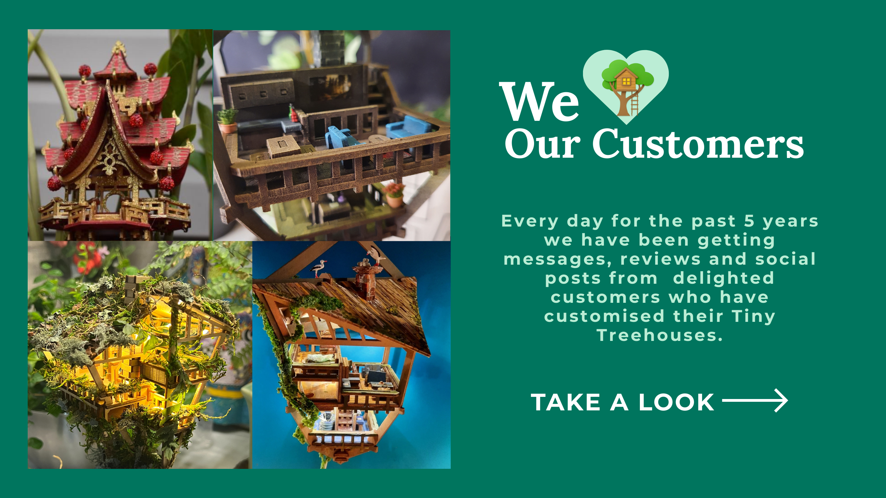 customise your tiny treehouse