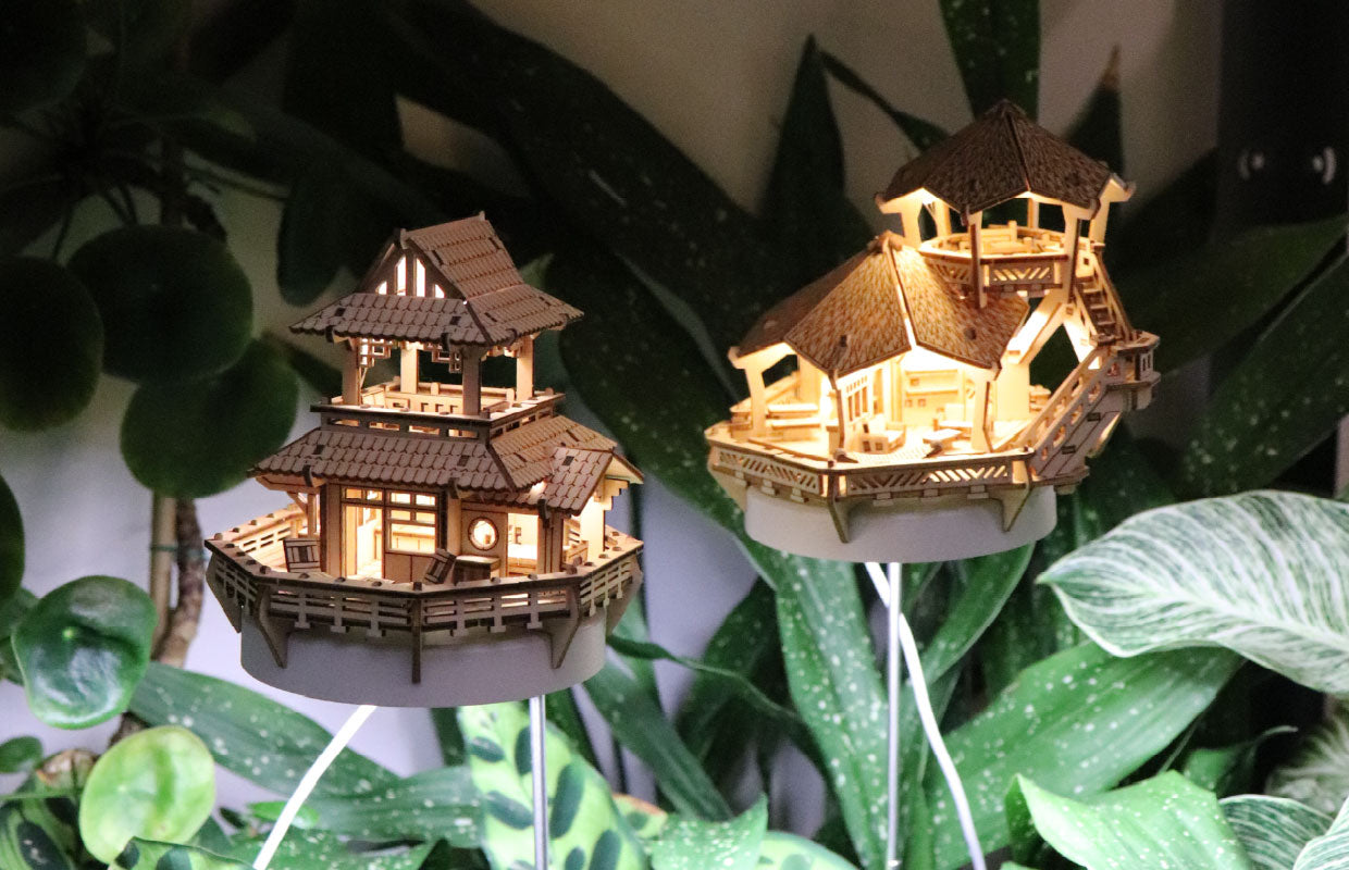 ISLAND CABANA AND SUNRISE TERRACE GROW LIHGHTS