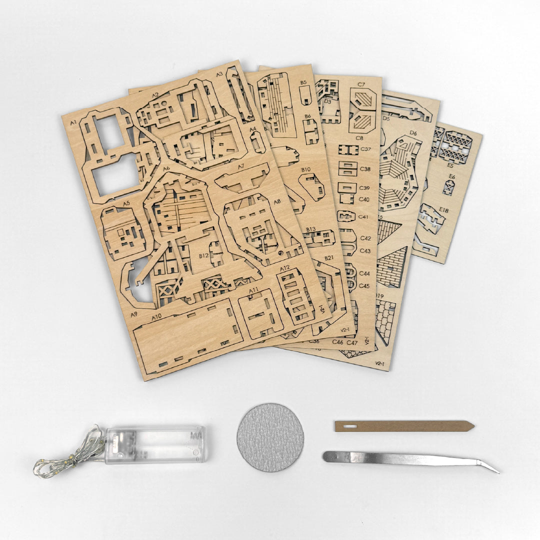 Tiny Treehouses 3D Puzzle 