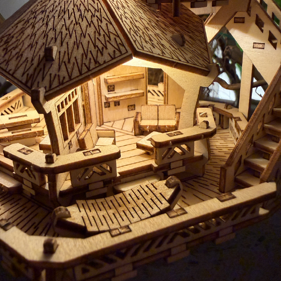 Tiny Treehouses 3D Puzzle 