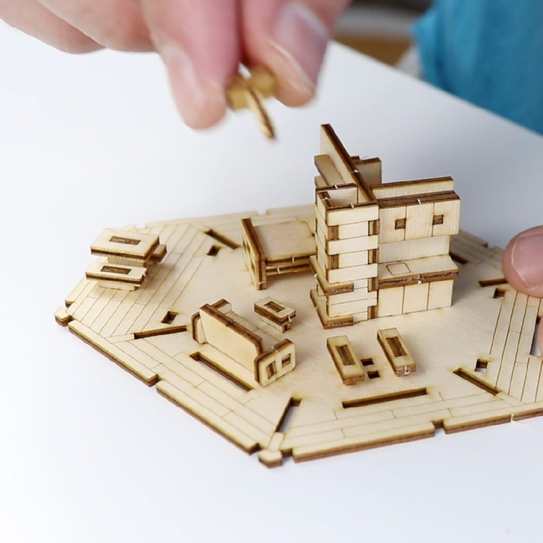 Tiny Treehouses 3D Puzzle 