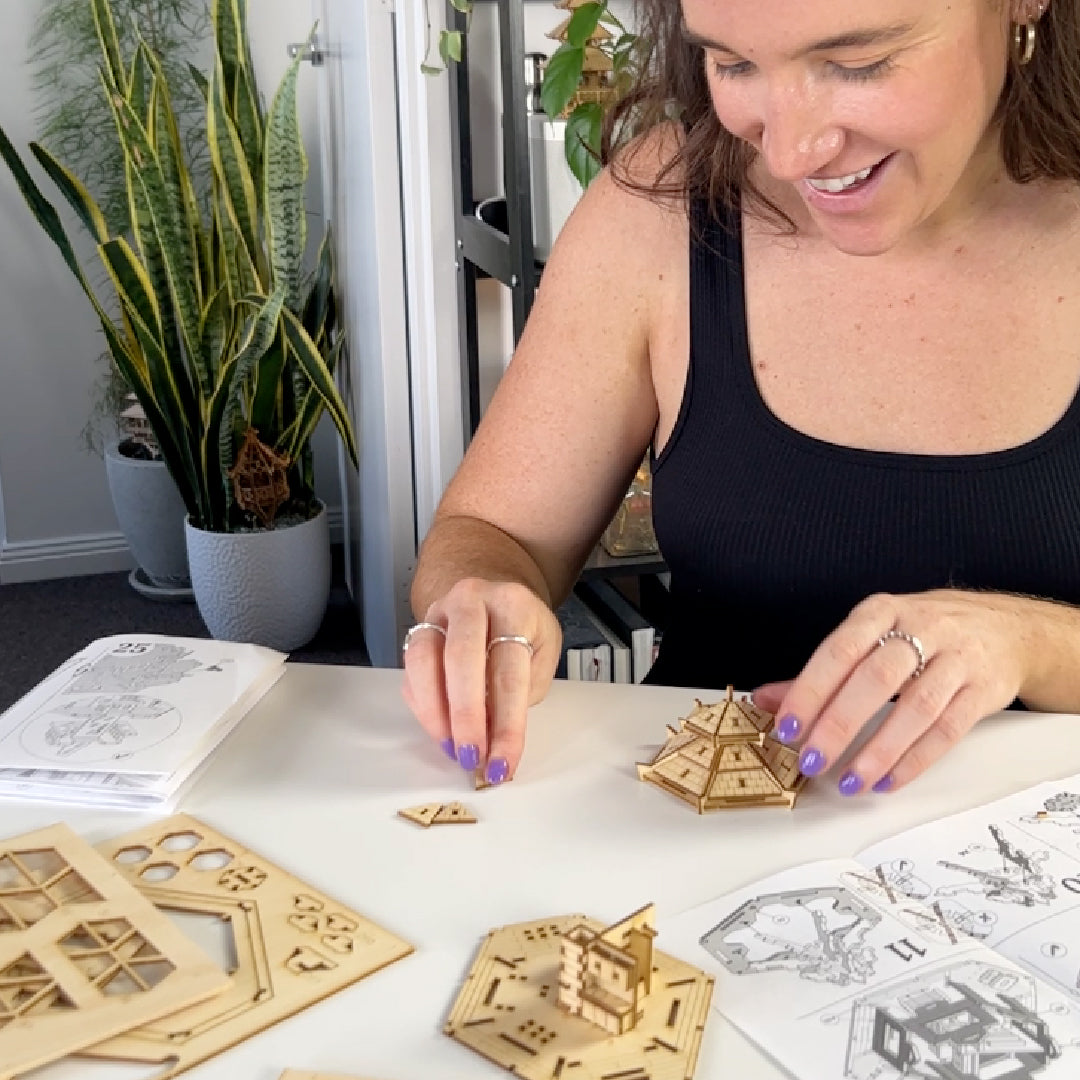 Tiny Treehouses 3D Puzzle 