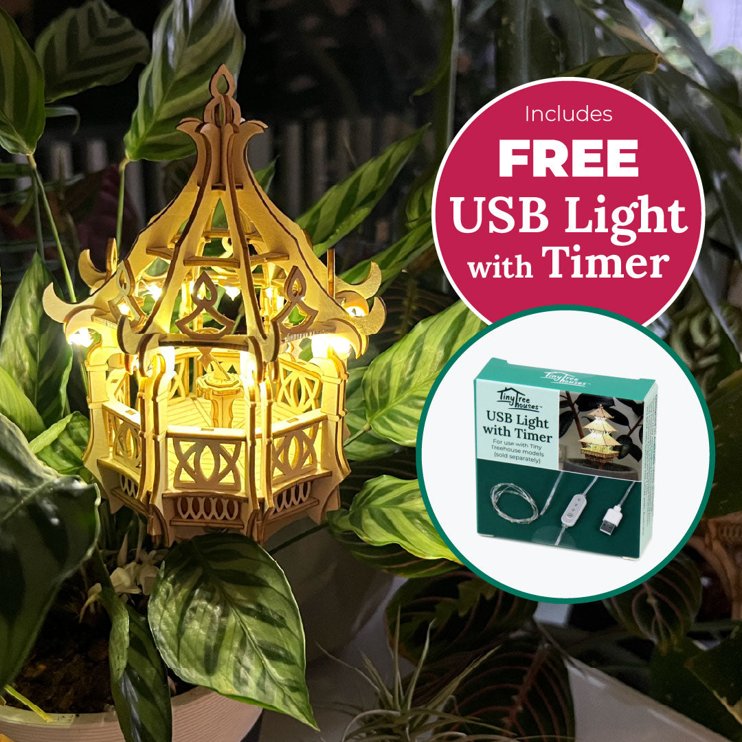 Summer Pavilion + Free USB Timer Light