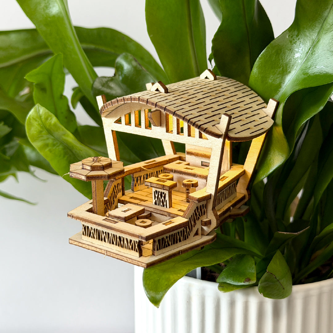 Beach Bar Mini Treehouse - DIY Wooden Kit | Tiny Treehouses – Tiny