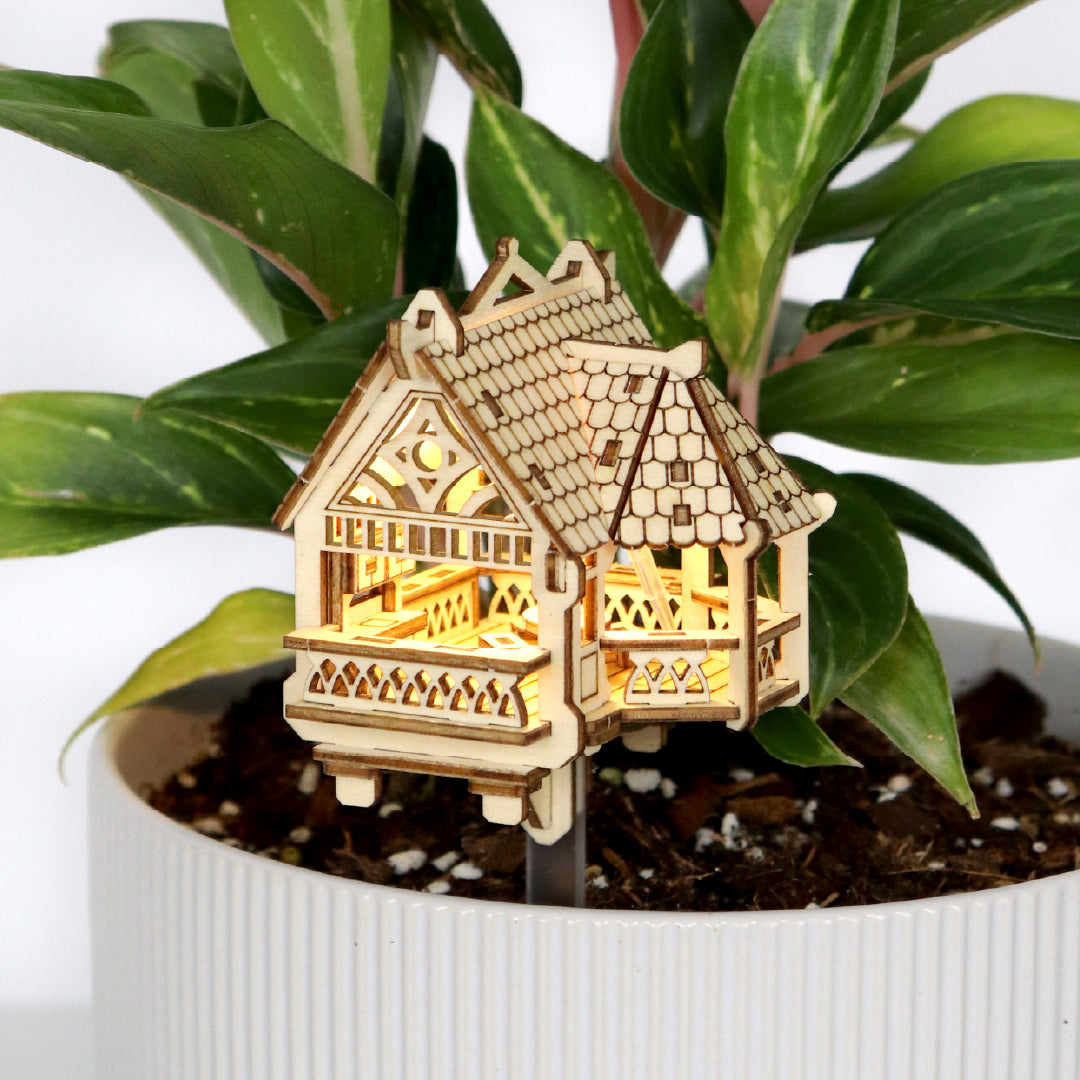 treehouse succulents vista Garden Vista Mini Treehouse - DIY Wooden Kit