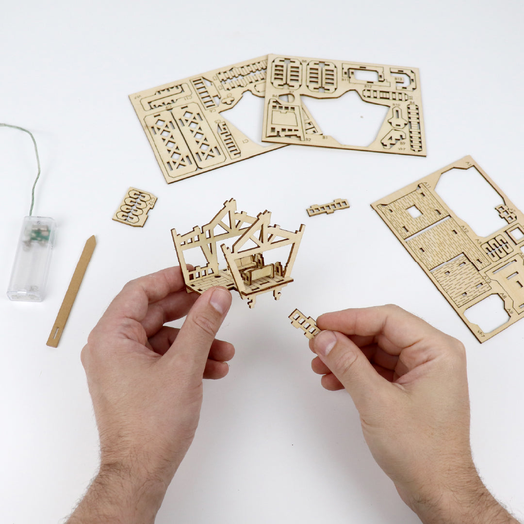 Tiny Treehouses 3D Puzzle 