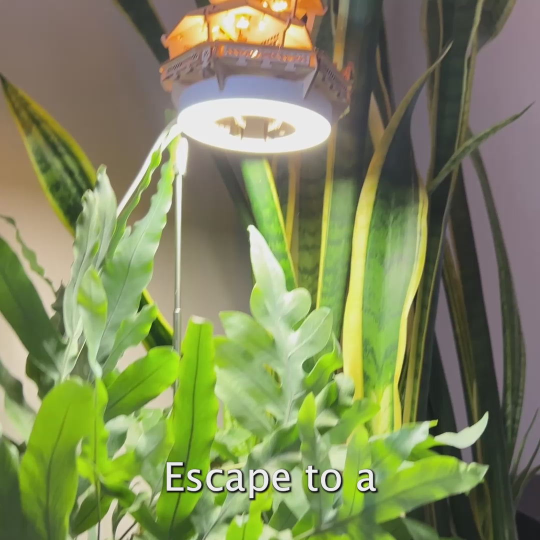 Tiny Treehouses 3D Puzzle grow light tiny treehouse