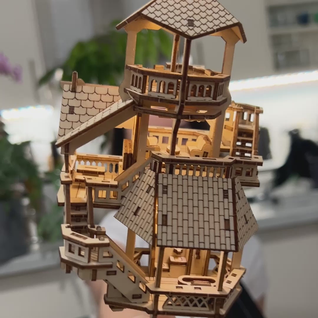 Tiny Treehouses 3D Puzzle 