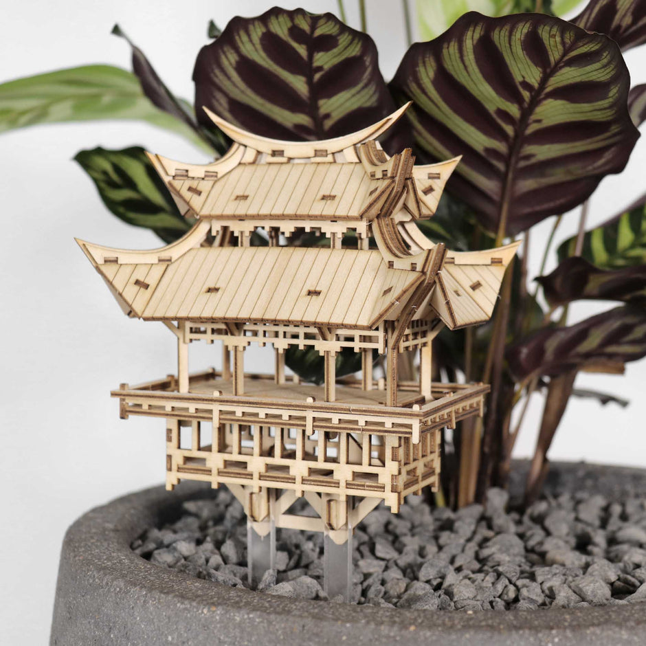 Small Paper Models Temples Miniature Temple Models — DIY 3D Model Kit – Tiny Treehouses LLC
